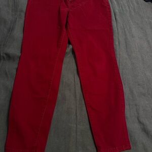 Stylish Red Pants
